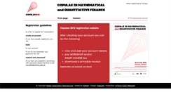 Desktop Screenshot of copulae.ptm.org.pl