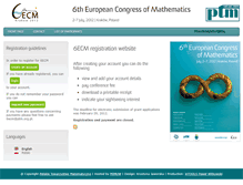 Tablet Screenshot of 6ecm.ptm.org.pl